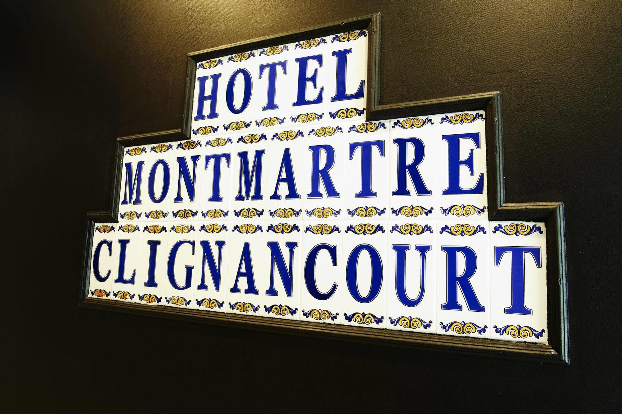 Hotel Montmartre Clignancourt París Exterior foto